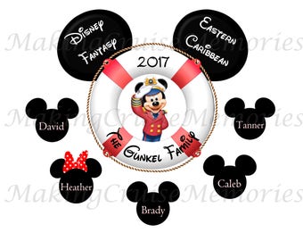 Disney Cruise Door Magnet