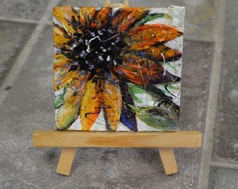 Sunflower Painting | Etsy