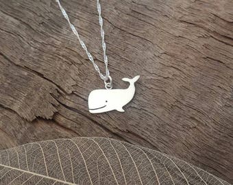 Sterling silver Whale