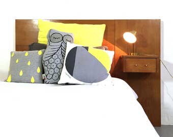 Delightful headboard from the 60's.