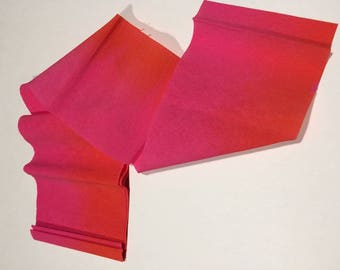 Hand-painted Crepe Paper for Realistic or Whimsical Flowers