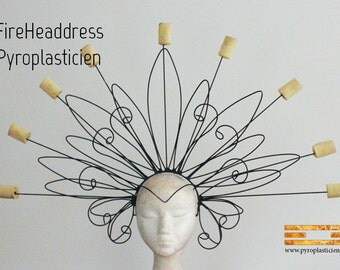 Fire Headdress custom #FireHeaddress