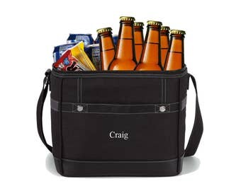 Groomsmen Gifts - Personalized 12-pack Cooler Tote - Personalized Cooler - Gifts for Him