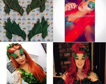 POISON IVY eye mask short worn by hollyoaks star Anna passey