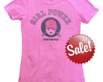 Pink T Shirt Girl Power Shirt Inspirational Breast Cancer Shirt Cancer Survivor Gift Breast Cancer Gifts