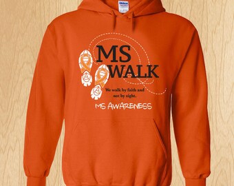 Multiple Sclerosis "Walk by Faith" Sweatshirt