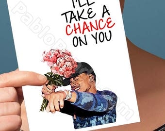 Anniversary Gift | Chance The Rapper | Cocoa Butter Kisses No Problem One Year Anniversary Boyfriend Anniversary Boyfriend Card Card For Men