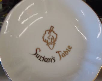 1960's Sultan's Table Ashtray -- Dunes Hotel & Casino Las Vegas