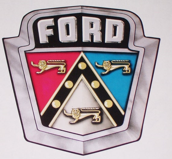 50's Ford Logo Window Wall or Trailer Decal Sticker Decals