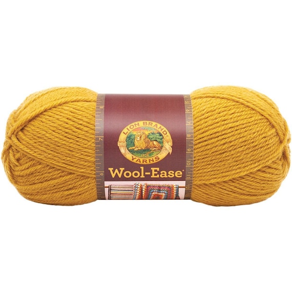 Mustard Yellow Yarn Crocheting Knitting Macramé Wool