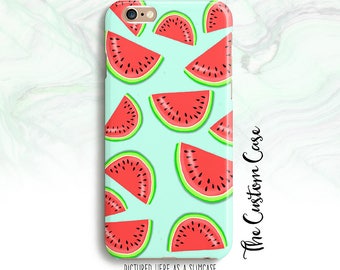 Watermelon IPhone Case, Food Phone Case, Iphone 4/5/5c/6/6+/6s, Samsung Galaxy S3/S4/S5/S6/S6 Edge/6Edge+, Note 3/4/5