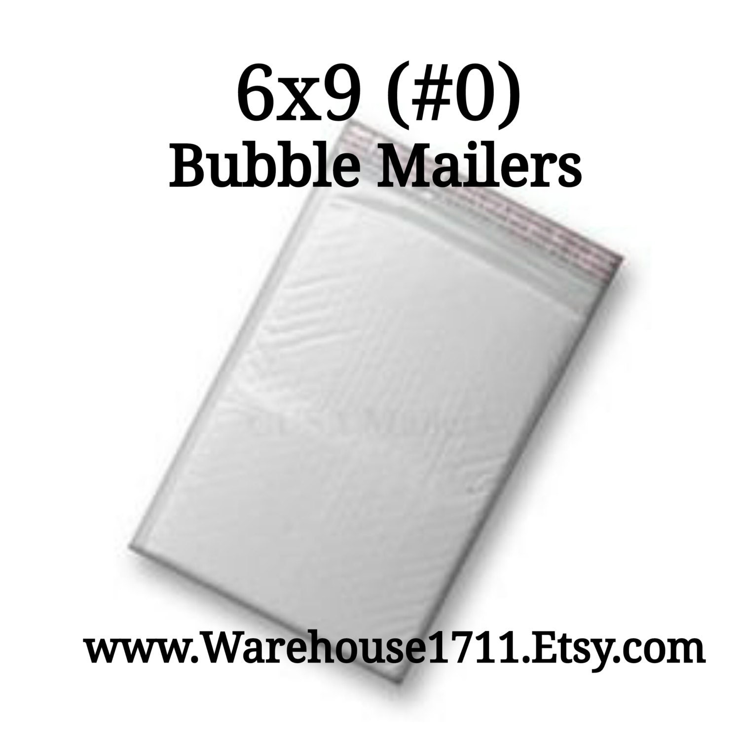 15 Light Gray Poly Bubble Mailers/Size6x9 by Warehouse1711