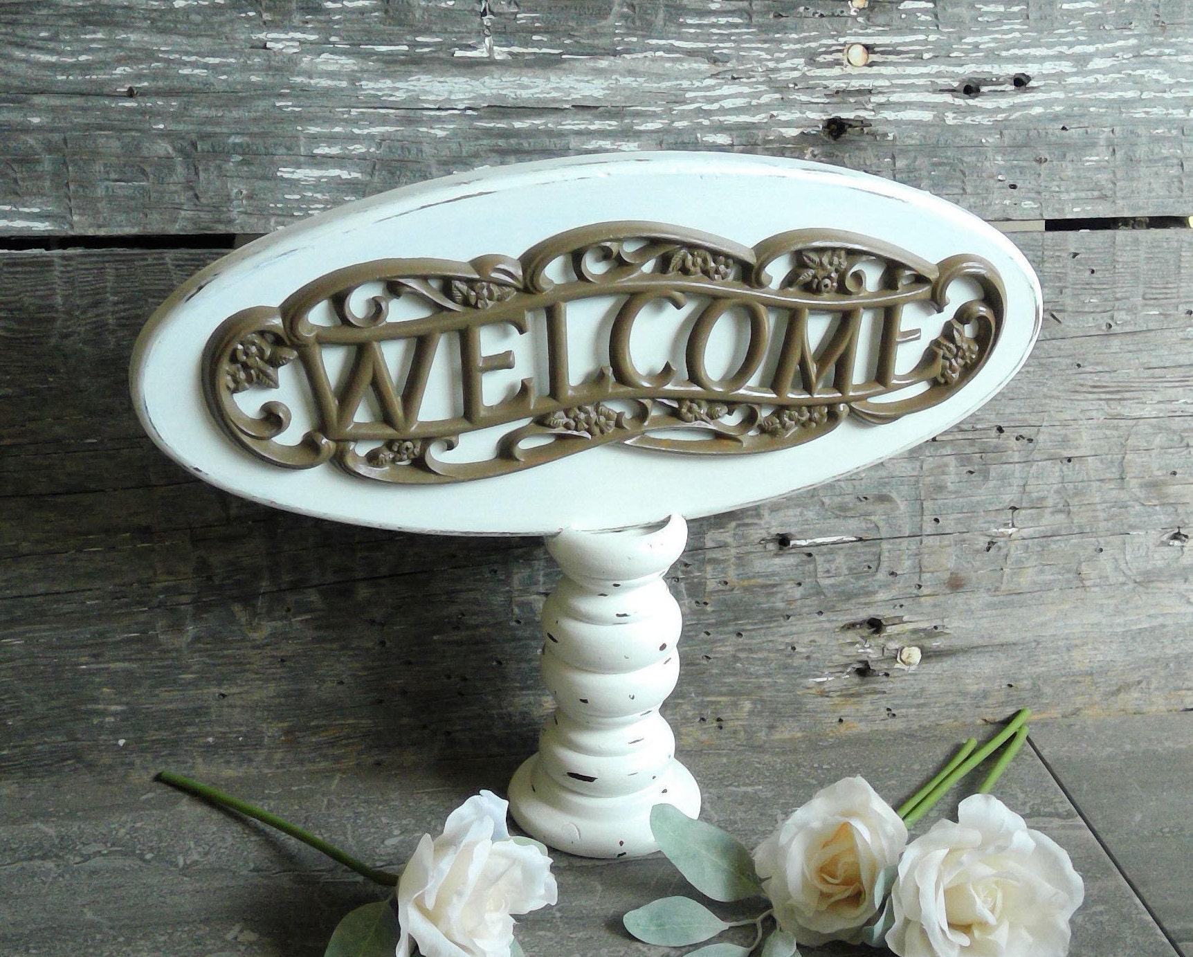 Wedding Sign Rustic Table Top Standing Sign