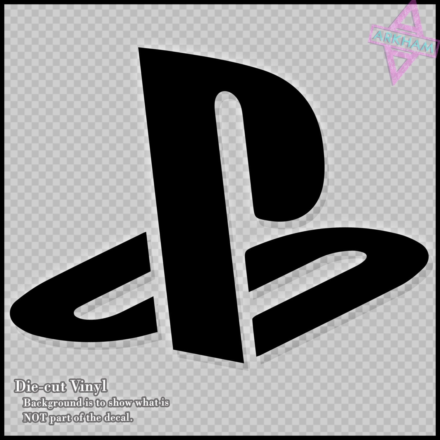 Playstation PS Logo Vinyl Sticker
