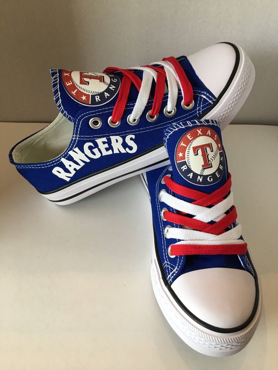 Texas Ranger's tennis shoes