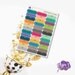 Quarter Boxes Gold Glitter Bows Functional & Decorative - 1 Sheet, 25 Stickers - Perfect for use in any planners such as ECLP
