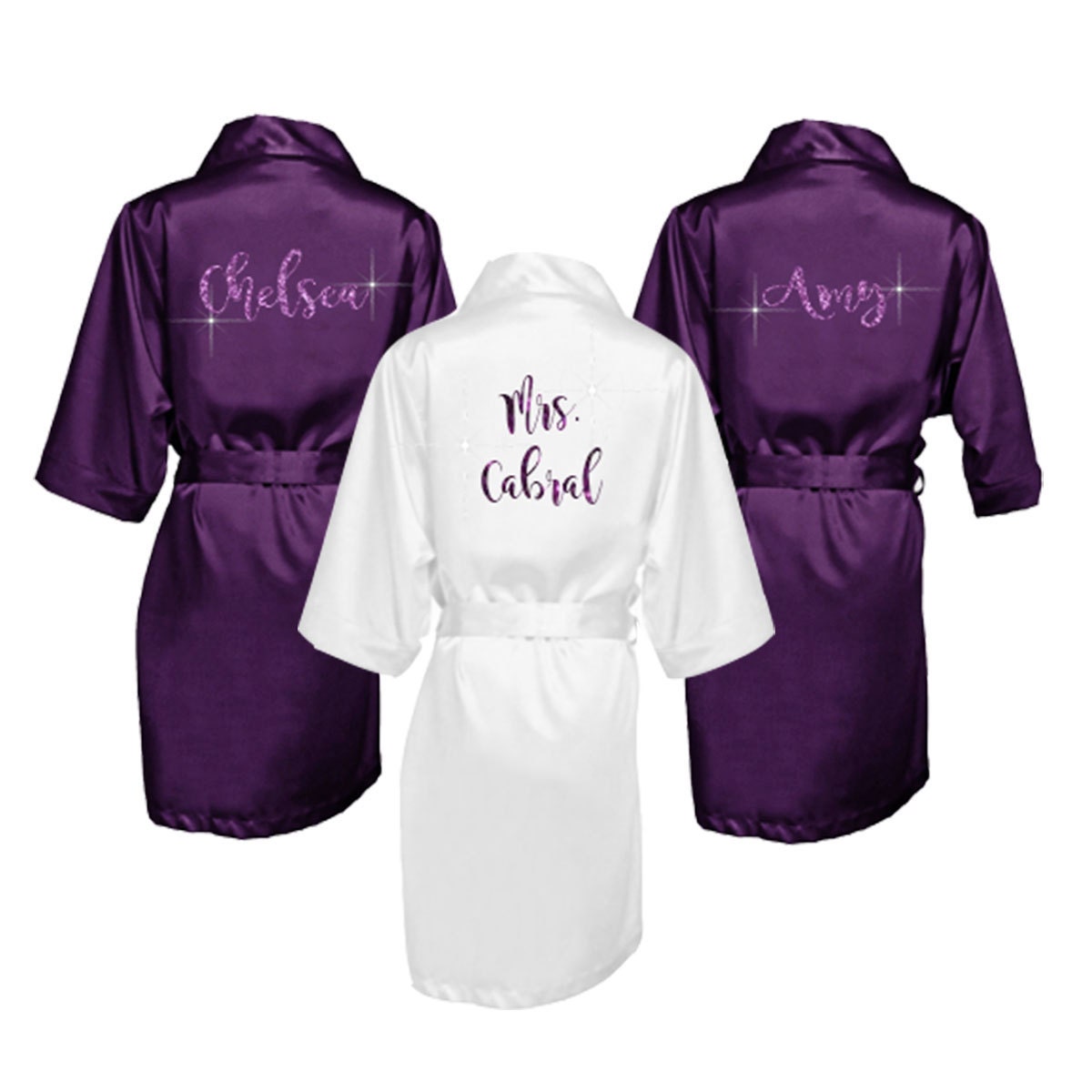Bridesmaid Robes Set of 6 Bridal Party Robes by SimplyNameIt