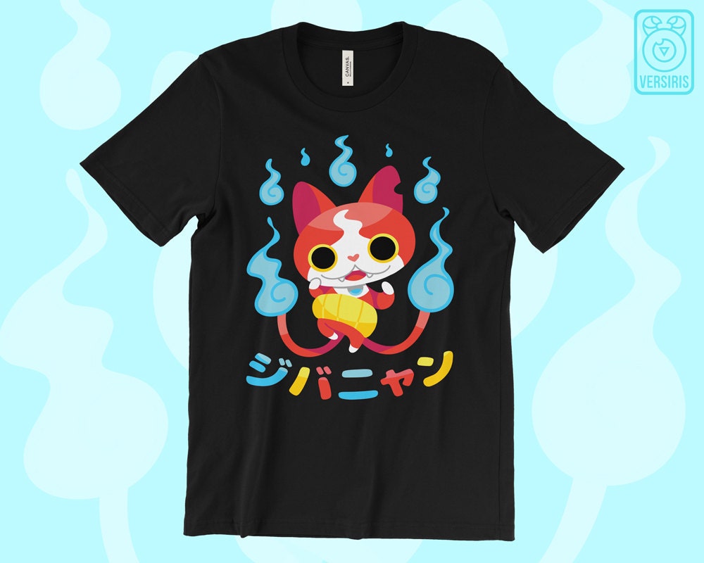 Yokai Watch T-SHIRT Jibanyan // Yo-Kai Youkai // Anime by Versiris