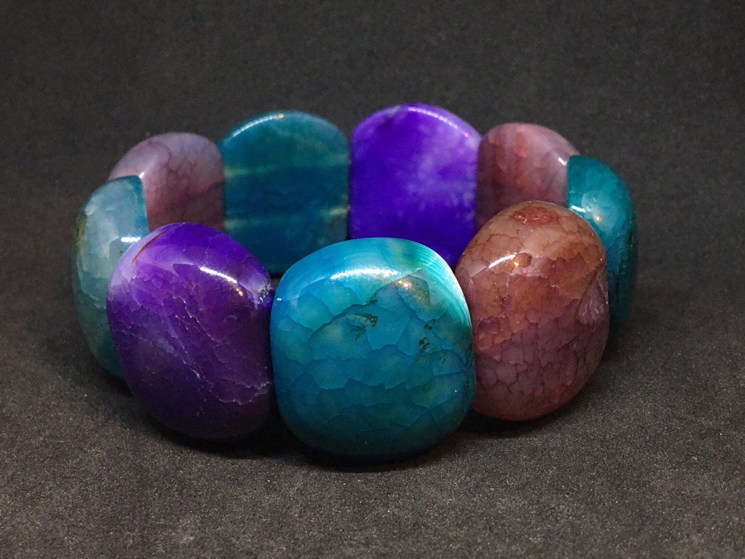 agate bracelet multicolor agate bracelet beaded agate bracelet multicolor agate bracelet beaded