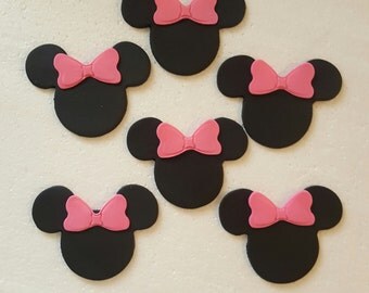 Minnie Mouse Cupcake Toppers