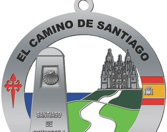 El Camino de Santiago Medal