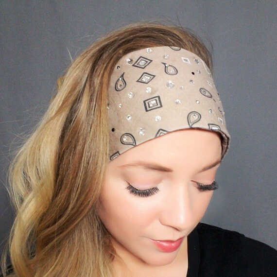 biker bandanas with bling