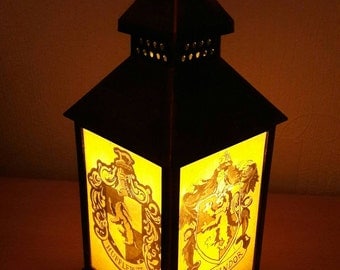 Harry Potter House Crest Lantern