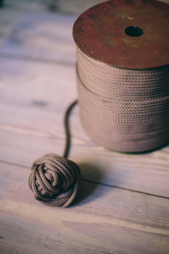 Coconut polyester rope- craft projects- knitting supplies- knitting yarn- crochet rope- DIY projects- DIY supplies- rope cord #37