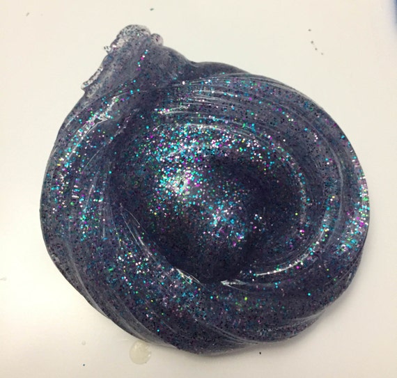 Periwinkle Glitter Slime 4 Oz