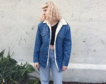 70s denim jacket Etsy