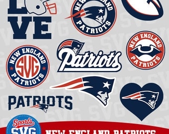 NEW ENGLAND PATRIOTS svg files, Silhouette files, CriCut, Vector files, Sports