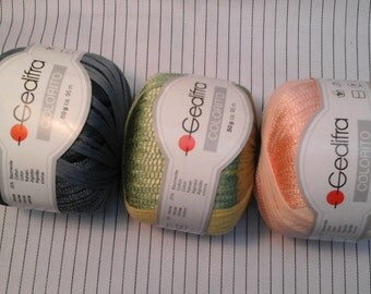 Fil colorito Gedifra fils Coton Viscose fil rayonne