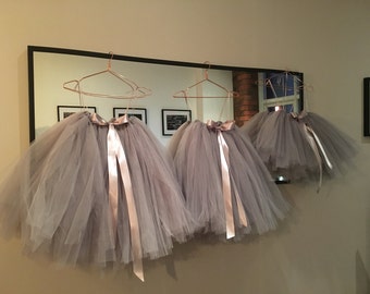 Handmade Tulle Skirt/Tutu | Any Colour & Size Available | Perfect For Flower Girls, Bridesmaids, Weddings, Ballet, Fancy Dress