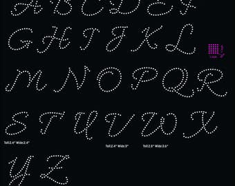 Download Rhinestone Lowercase Thin Font - SVG EPS Digital Template ...