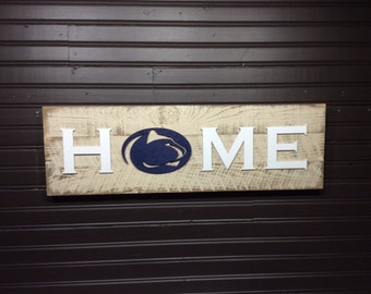 Penn State HOME plaque, sign