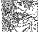 FUN COLORING  BOOKS PRINTABLES AND ART FOR ALL by ChubbyMermaid