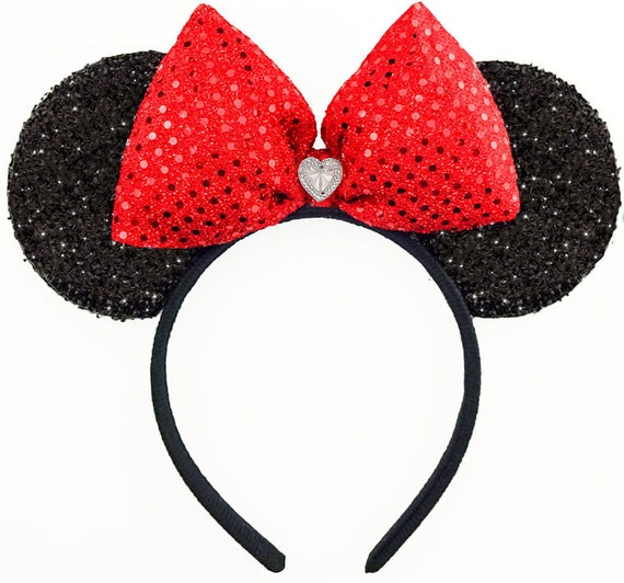 Sparkle Minnie Mouse Ears Disney Ears Mickey Mouse Ears