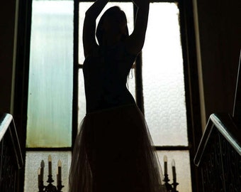 Cuban Ballerina Silhouette Custom Print