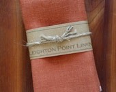 RTS- Everyday Napkin Duo- Stocking Stuffer- Charm Pack- Linen Cloths- Un-paper Towel, eco-friendly 100% Linen