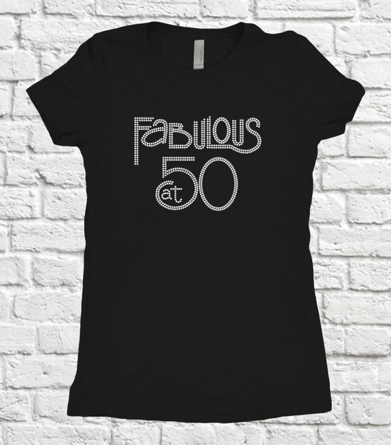 Birthday Shirt FABULOUS at FIFTY 50th Birthday by Just4MeTees