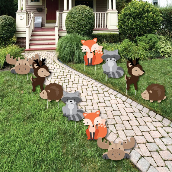 woodland creatures lawn decorations woodland animals woodland creatures lawn decorations woodland animals