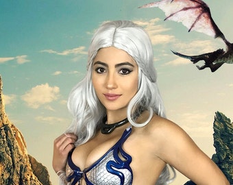 Daenarys Targaryen Necklace - Game of Thrones Necklace - Slave Collar - Dany Necklace - Khaleesi Costume - Khaleesi Necklace