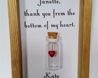Custom thank you gift, Thank you gift, Personalised thank you gifts, Thank you. Add names or your own message.