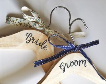 Wedding Hangers, Bridal Hangers, Bridal Hanger, Bride Hangers, Bridesmaid Hanger, Bridal Gown Hanger, Bridesmaids Hangers, Dress Hanger