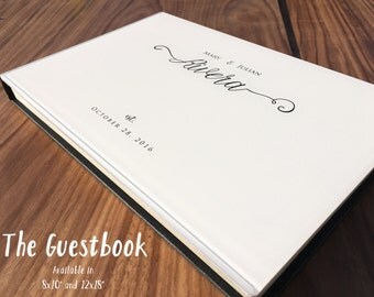 Wedding Guest Book Alternative Custom Wedding Guestbook Rustic Guest Book Unique Wedding Guest Book Ideas Book -GC#001