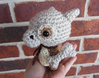 READY TO SHIP - Crochet - Chibi Pokemon Amigurumi - Cubone (with optional bone prop). Pokemon Plush. Pokemon Go. Cosplay Prop. Anime. Gift.