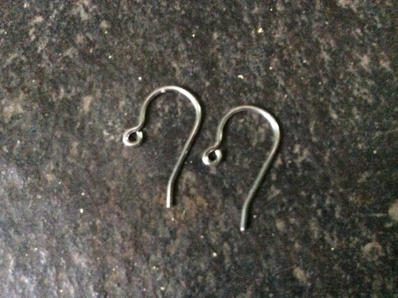 925 sterling silver earwire with loop price for 6 earwires
