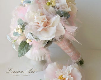 Beach Shell Bouquet Starfish Bouquet Beach Wedding Bouquet