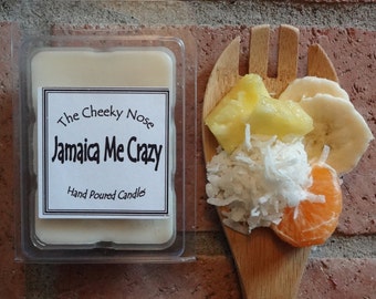 Jamaica Me Crazy, Wax Melts, Soy Wax Melts, Soy Melts, Wax Tarts, Smokeless Candle, Scented Soy Melts, Coconut Rum Melts, Pineapple Melts
