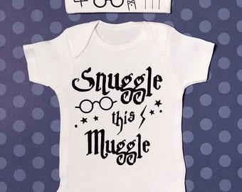 Harry Potter Baby Set ,Harry Potter Inspired Baby Onesie , Harry Potter Baby Bodysuit , Baby Shower Gift , Welcome Home Outfit,Baby Onesie